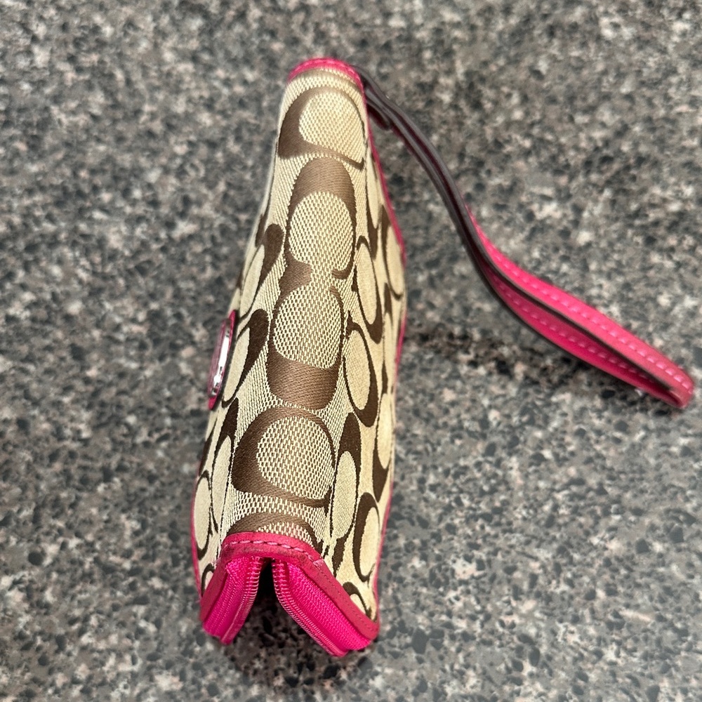Coach Brown and Pink Wallet - Picture 8 of 8